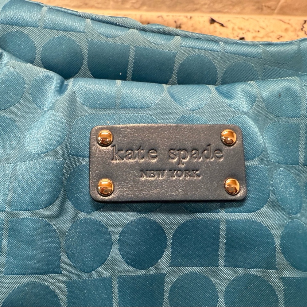 Kate Spade EUC Stevie Thompson Vibrant Blue Satchel - Picture 3 of 8
